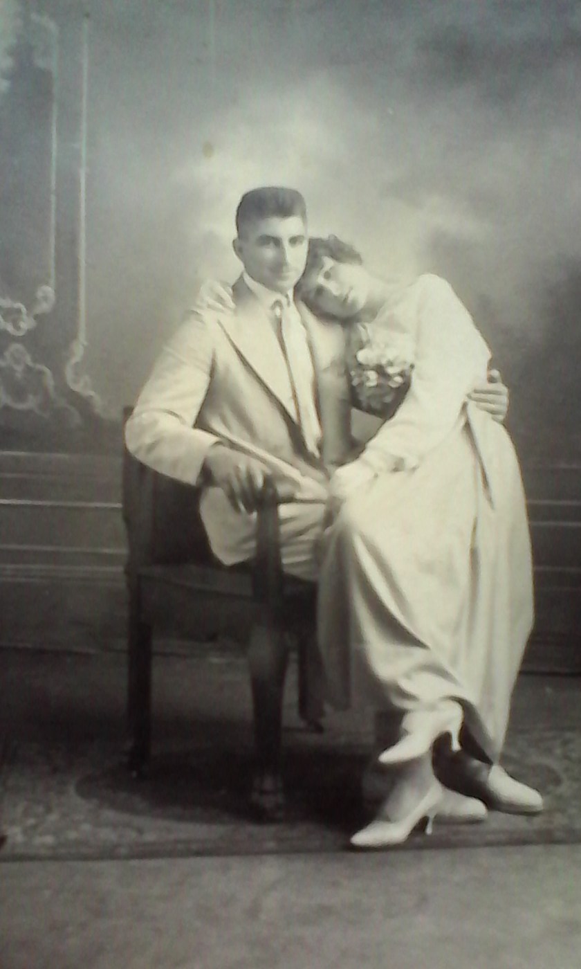 Emil and Ida Engagement 1914